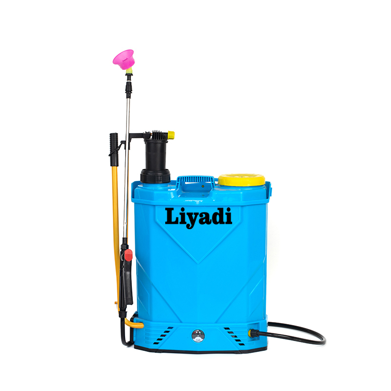 16L Agricultural Garden Plastic PP PE Farm Hand Battery Electric Trigger 2 in 1 Knapsack Manual Backpack High Pressure Power Pump Portable Sprayer