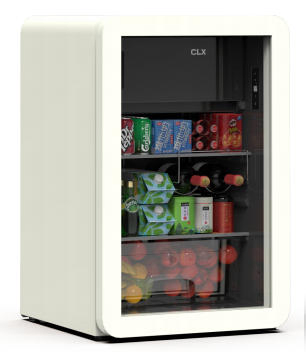 180 Literretro Fridge Cellar Mini Bar Antique Wine Display Cabinet Barrel Refrigerator