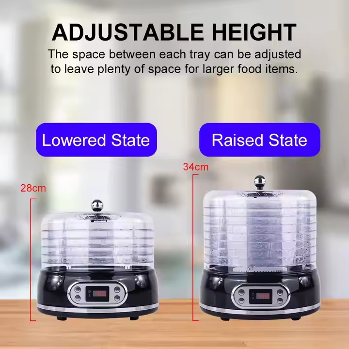 Premium Compact Food Dehydrator: Home & Commercial Fruit Dryer for Small Appliances