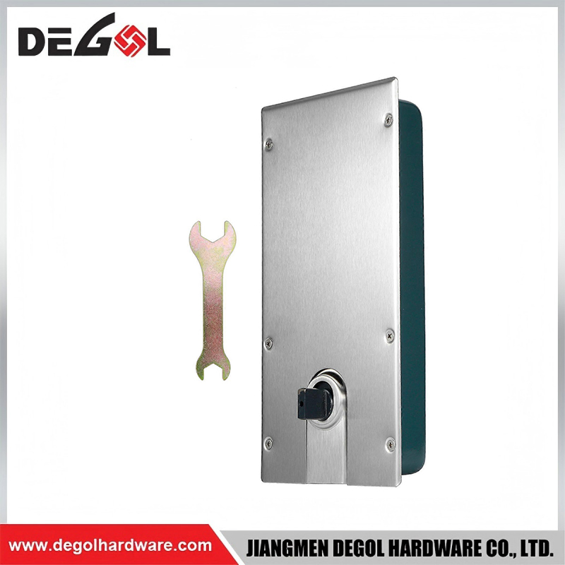 Solid Stainless Steel Floor Hinge High Load Bearing Capacity for Hotel Lobby Doors