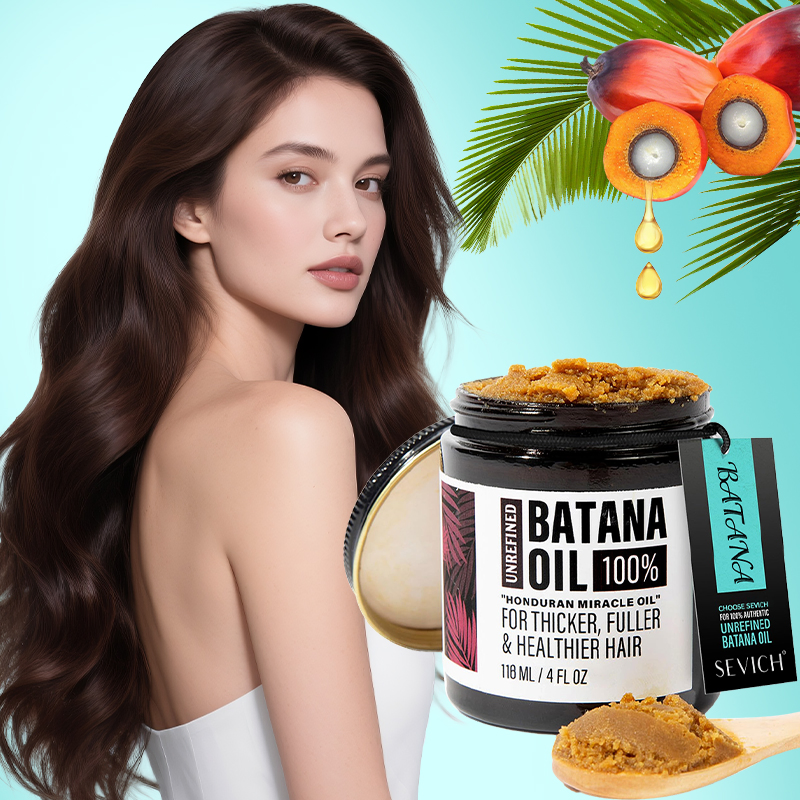 Customized OEM Natural Batana Products Repaired Smooth Straightening Hair Mask Butter Cream
