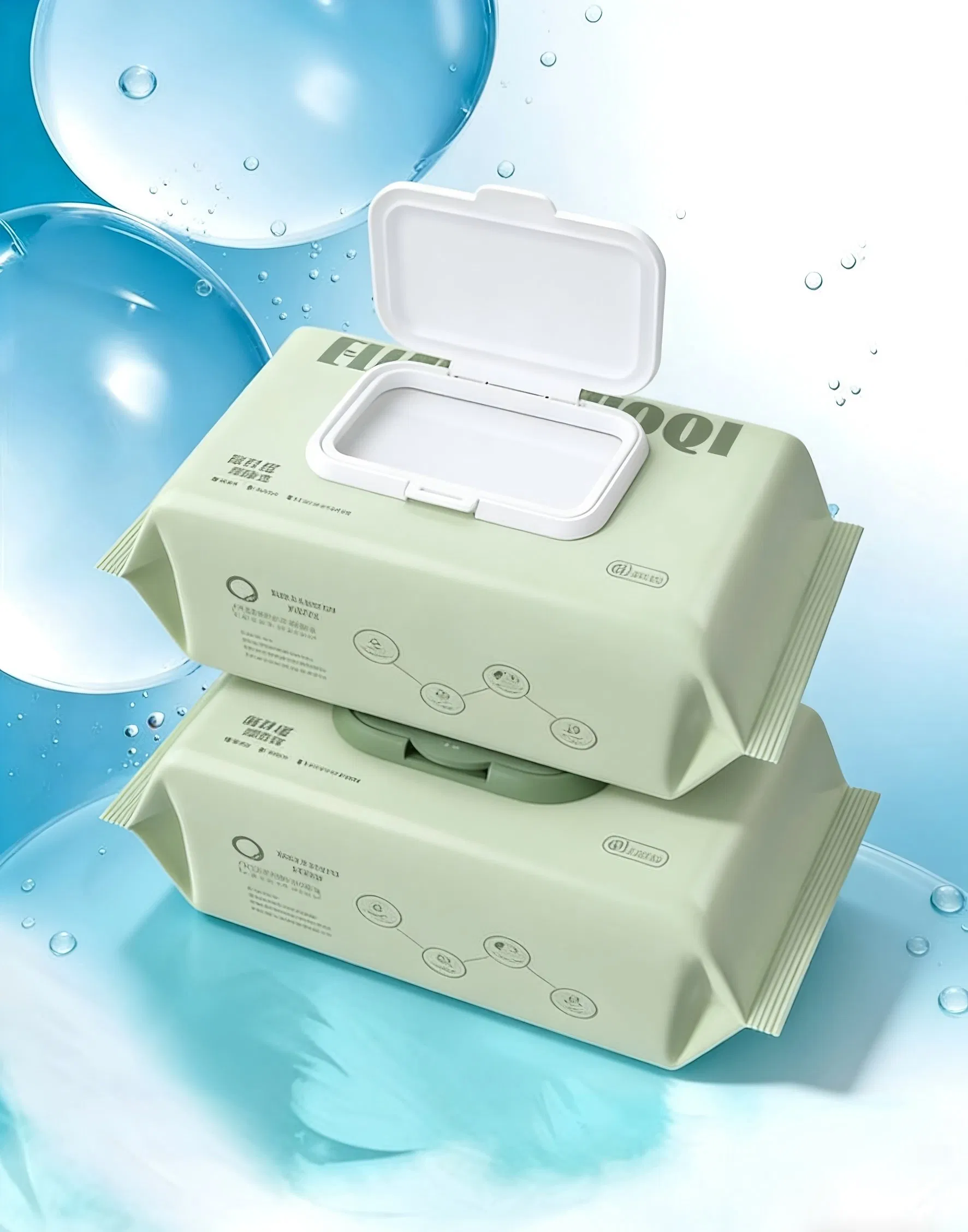 Sensitive Skin Baby Wipes: Soft Fragrance-Free Ultra-Absorbent and Natural