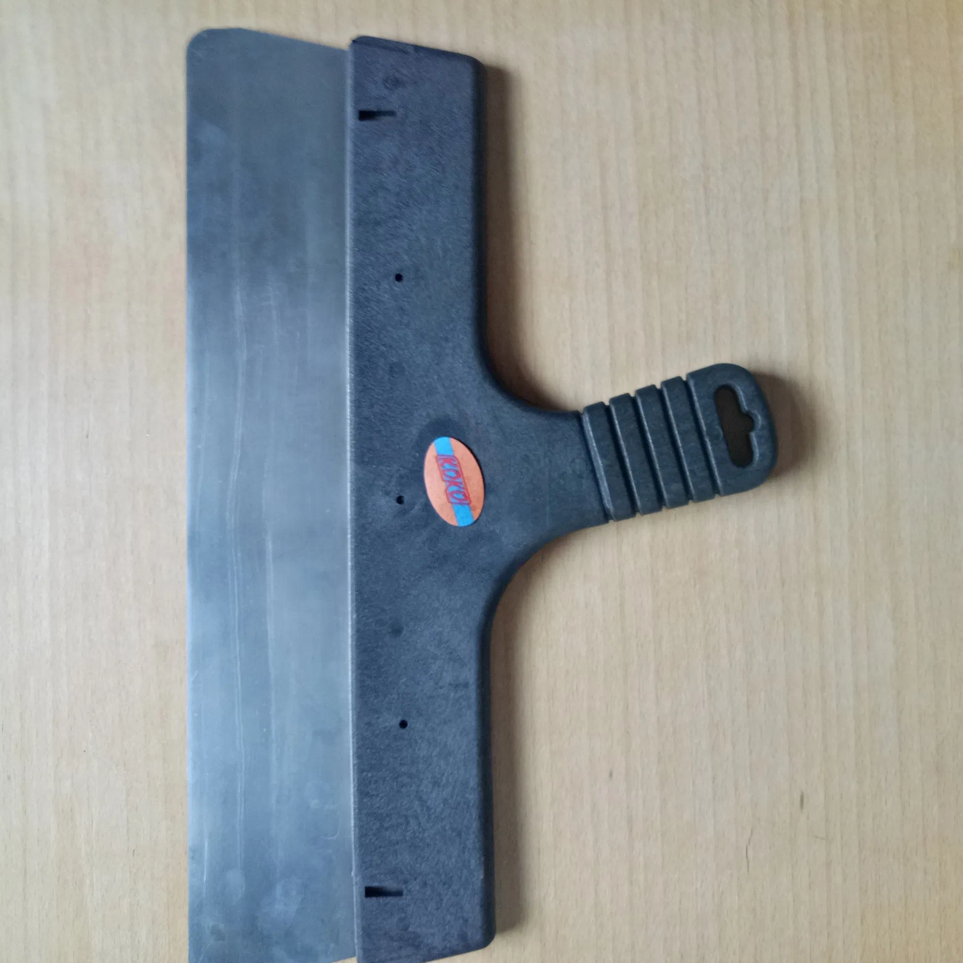 350mm Plastic Handle Blue Oxide Carbon Blade Large Putty Knife Scraper
