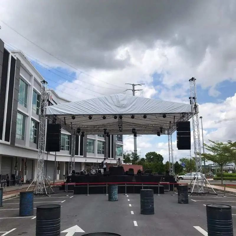 Durable Aluminum Layer Stage Truss for Wedding and Commercial Displays Truss System