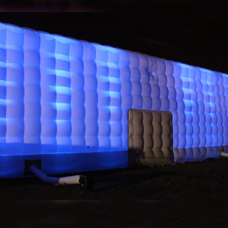 22.9FT Portable Outdoor Party Cube Tent House LED Night Club Tent Inflatable Nightclub Tent for Sale