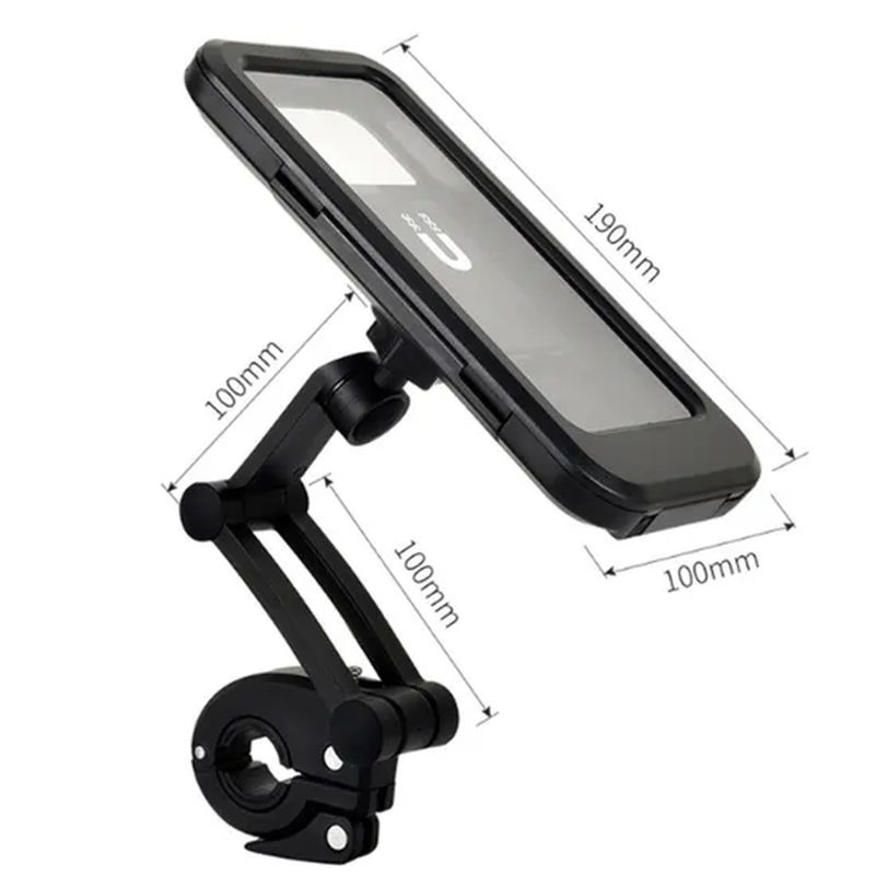 Aluminum Alloy 360 Rotating Bicycle Mobile Mount Handlebar for 4.0-7.0 Inch Mobile Phone Holder Tg007_21