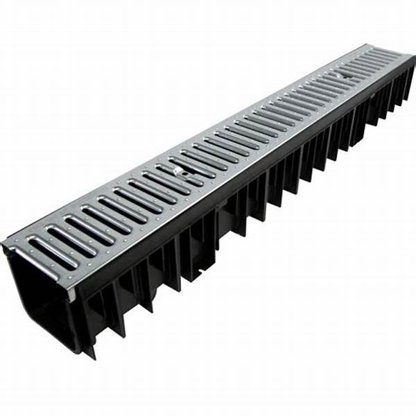 Surface Commercial Plastic HDPE Drain Drainage Channel and Grate Ditch