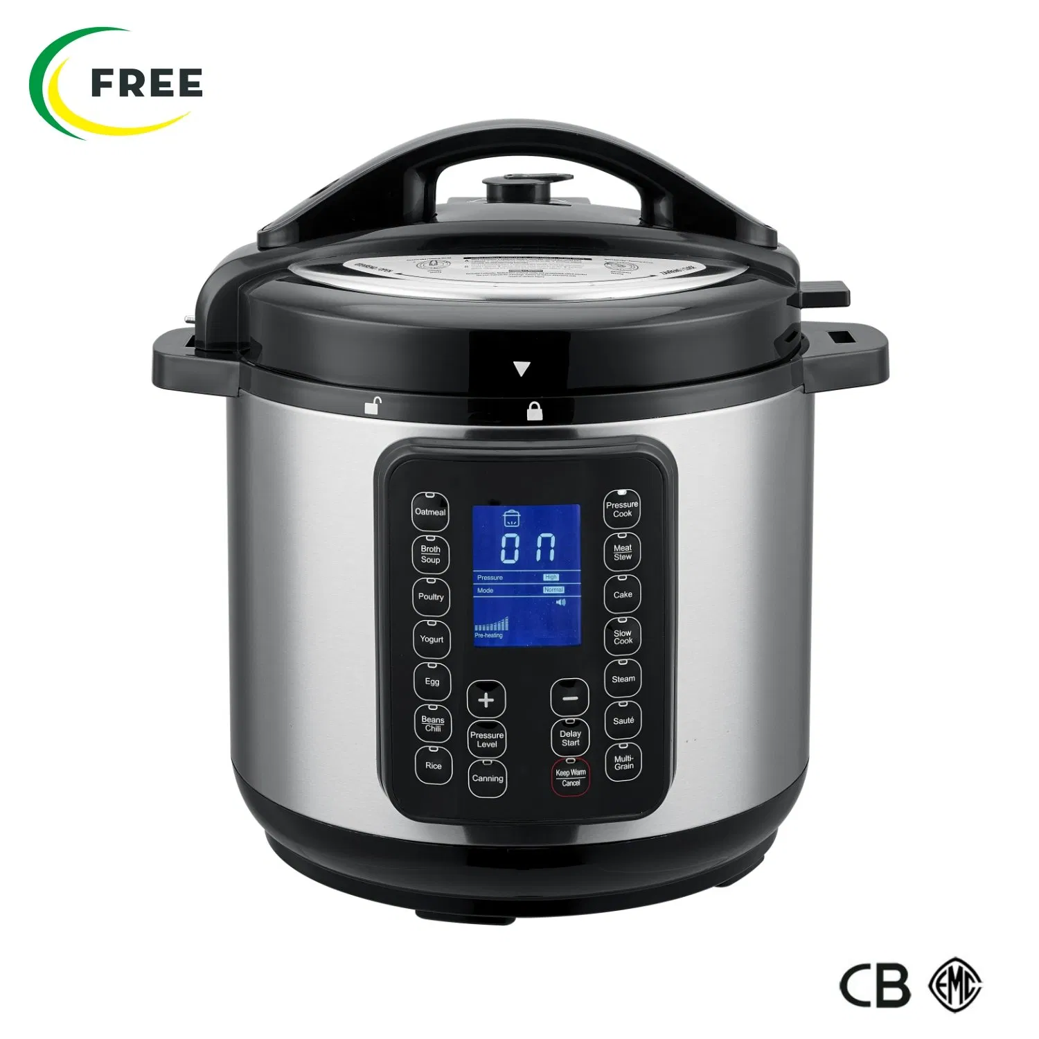 as See on TV Power Cooker Pressure Adjust Price with Lid