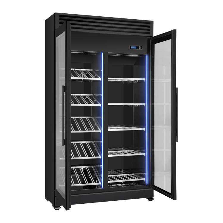 Wine Cooler LED Temperature Display Compressor Wine Refrigerator