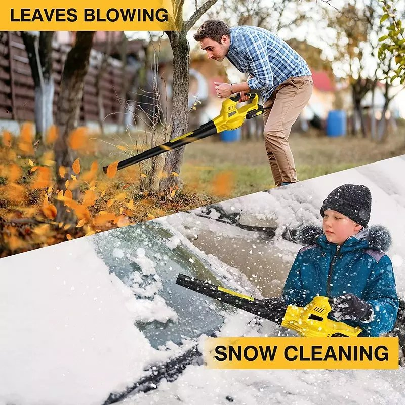 Factory Price Garden Tools 20V Portable Hand Held Battery Cordless Air Mini Leaf Blower