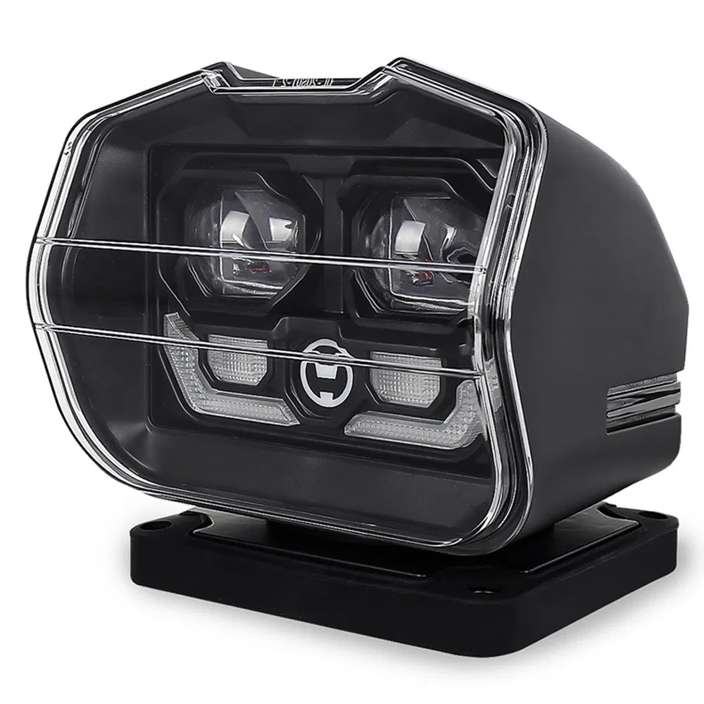 Поворотный LED-прожектор 60Вт с пультом для внедорожника