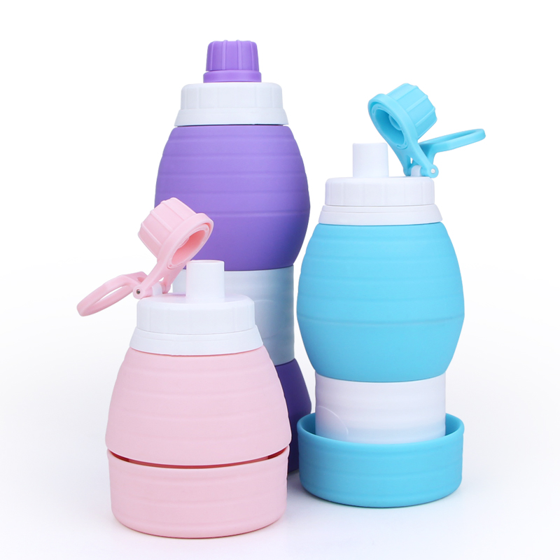 Silicone Collapsible Coffee Cup Portable Silicone Folding Camping Cup for Gym Outdoor Travel