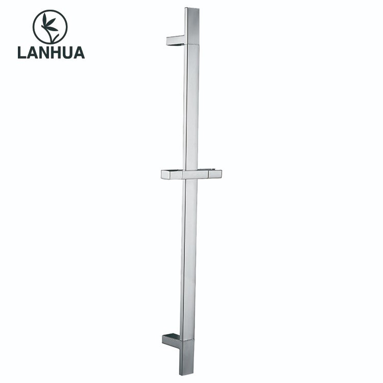 Регулируемая латунная штанга для душа с хромированным покрытием