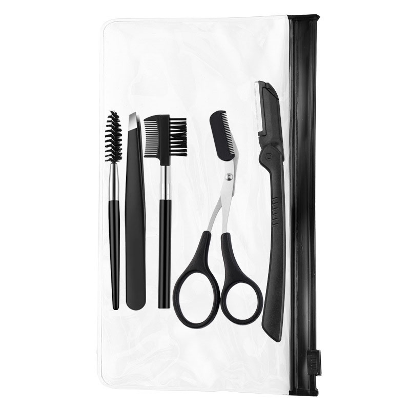 Factory Price Eyebrow Clip Knife Eyebrow Cutting Kit