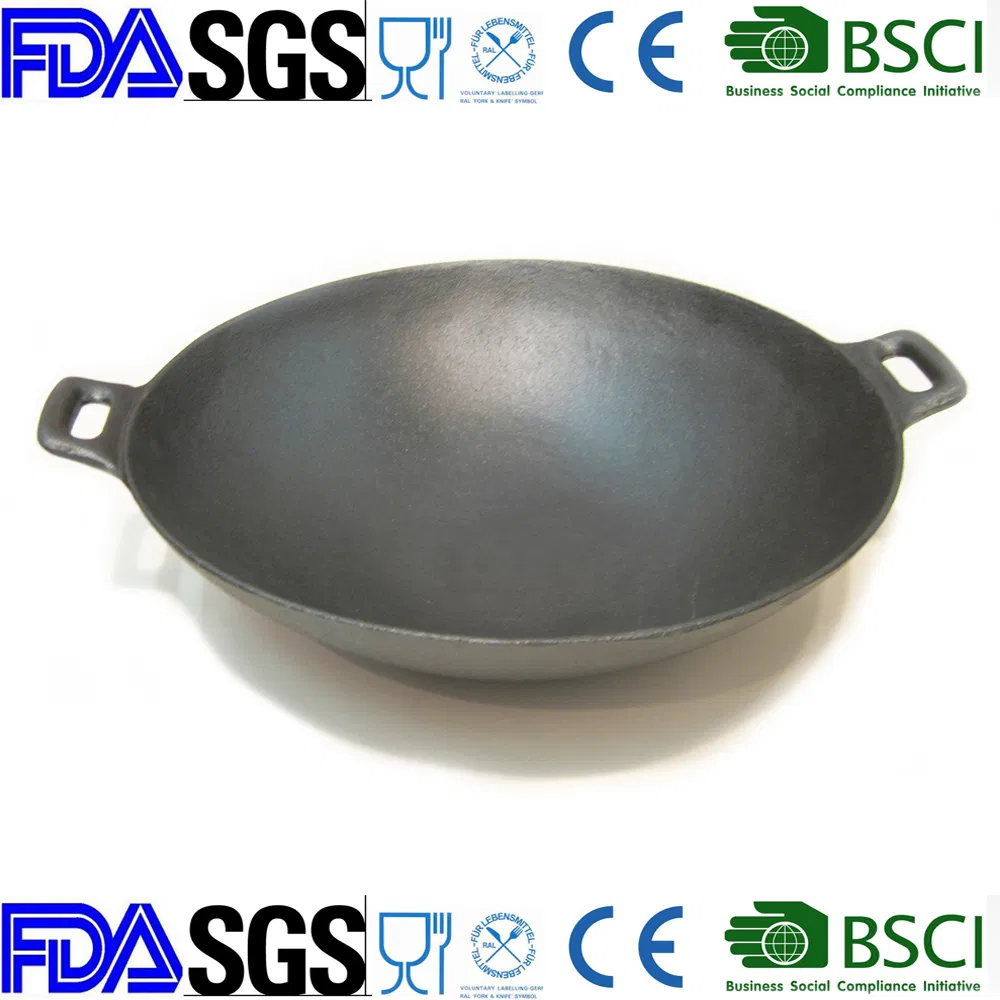 Чугунный вок Cookwin, 30 см, без крышки