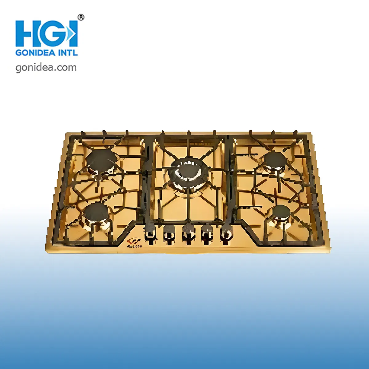 High Quality Good Fire Blue Flame 5 Burner Table Gas Stove Qg5z58tcw