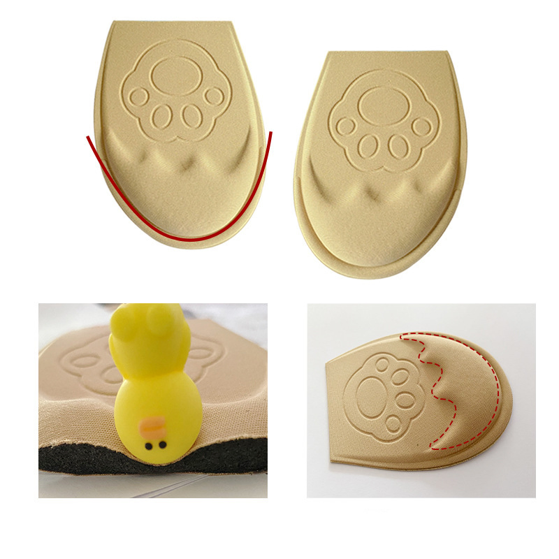 Forefoot Pad for Foot Protection Soft Breathable Non-Slip and Anti-Wear Shoes