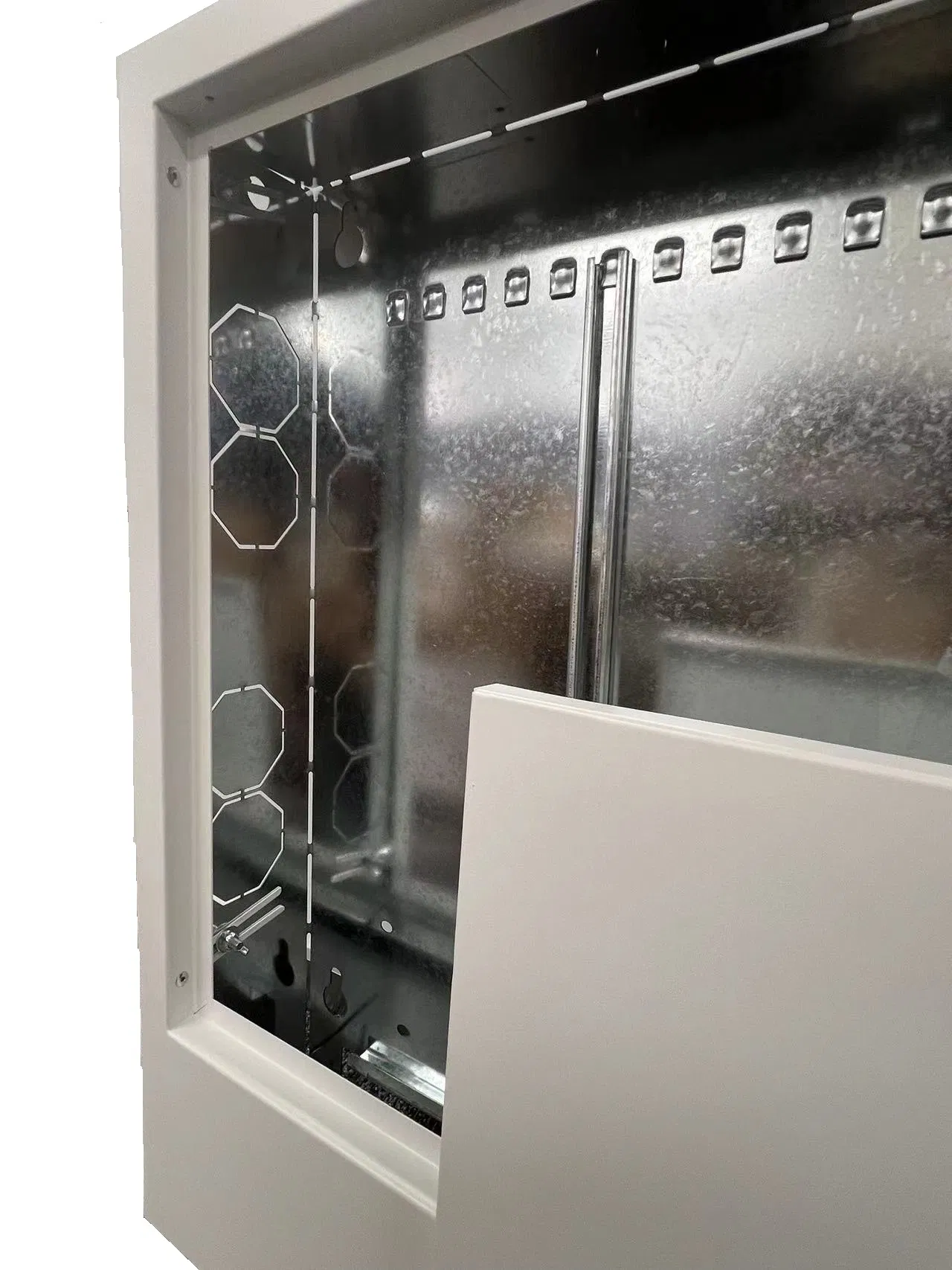 Factory Direct Sale Iron Material Floor Heating Water Distributor Box Manifold Cabinet for 8-9 Manifold High Quality