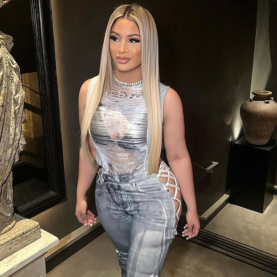 Майка женская летняя с бахромой