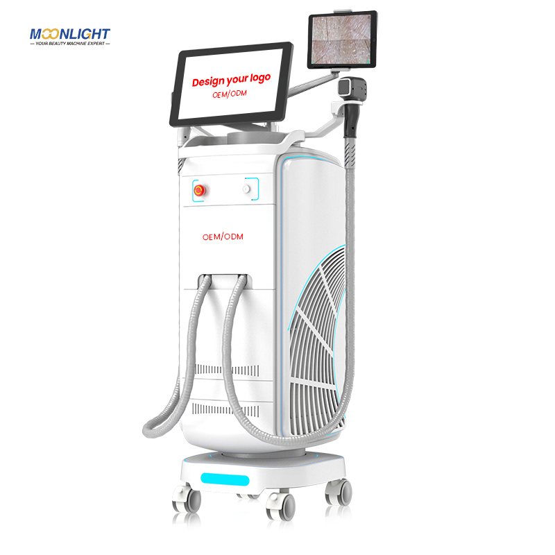 New Tech Laser 4 Wavelengths 808 755 940 1064 Diode Laser Hair Removal