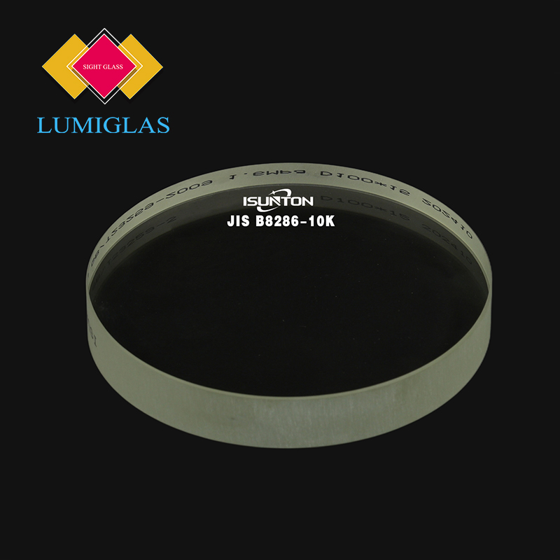 Hot Sell Durable Corrosion Resistant Jisb8286 Tempered Sight Glass