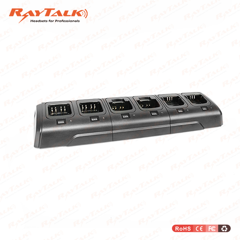 Raytalk 6 Unit Charger 6 Bank Charger Walkie Talkie Battery