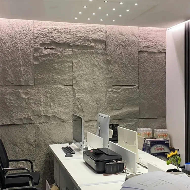PU Culture Stone Beauty Cheap Wall Panel PU Wall Stone Indoor Decor
