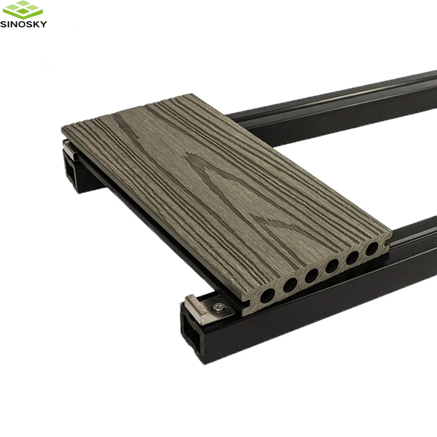 Outdoor Decorative WPC Composite Decking for Garden Yard