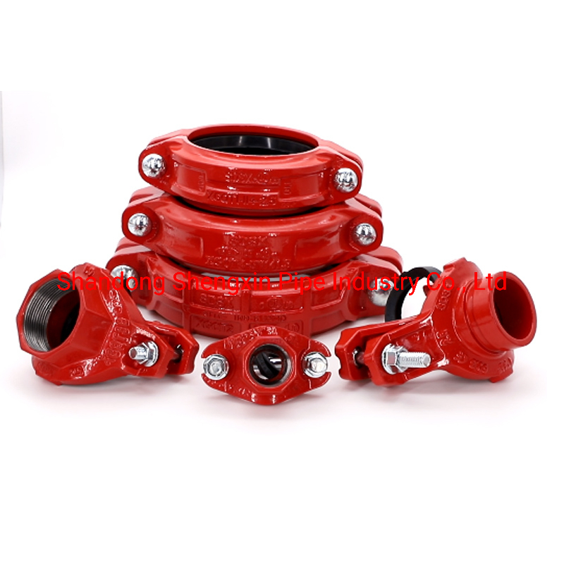 Sdsx Ductile Iron Grooved Fitting/Mech. Tee Female Thread BSPT FM, UL, CE