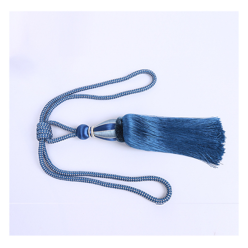 Wholesale Cheap Big Curtain Tassel Tiebacks Vintage Rope Curtain Tieback