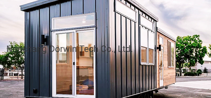 Customized Pre-Built Tiny Real Estate Mobile Prefab House Modular Container Home