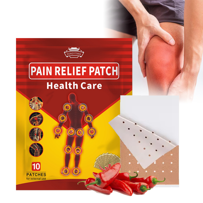 Muscle/Lumbar/Cervical/Back Pain Plant Extract Capsaicin Pepper Pain Relief Patch