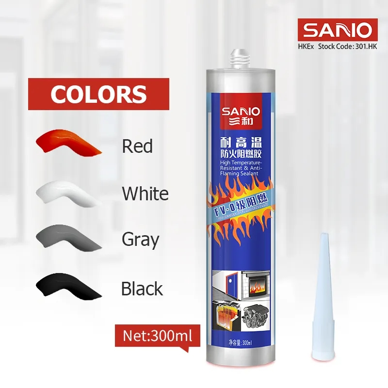 High-Temperature Fire Retardant Sealant Building Material Epoxy Resin Adhesive Silicone Sealant