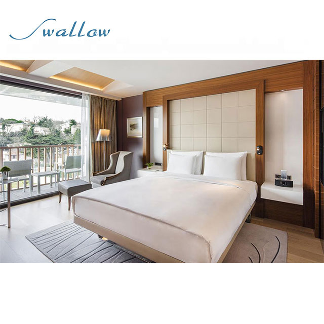 Luxury Design Chinese Style 5 Stars Resort Hotel Room Furniture Sets Commercial Use for Sale