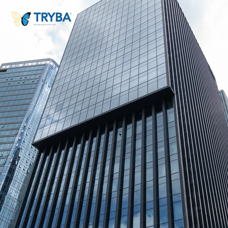 Energy-Efficient Building Solutions with Double-Glazed Glass Curtain Wall