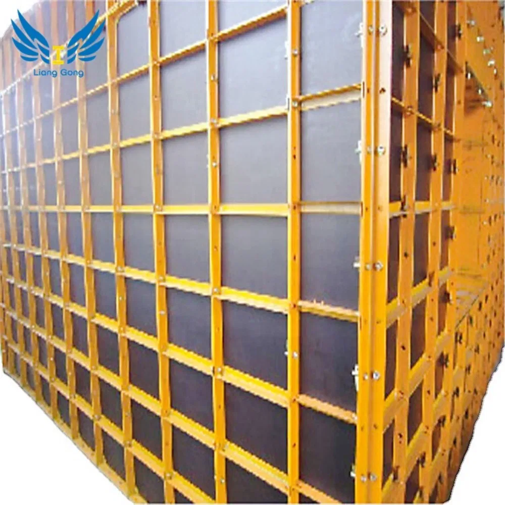 Hot Popular Efficient Lightweight Painted Firm Steel-Framed Wall and Column Formwork