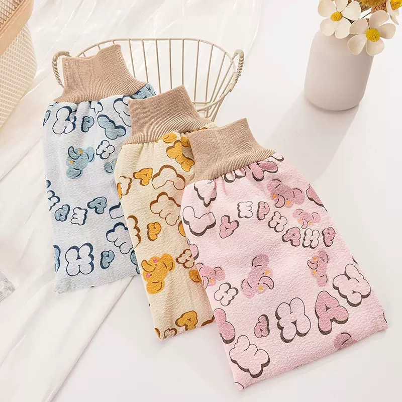 Exfoliating Scrubber Back Body Sponge Scrub Mud Bath Glove