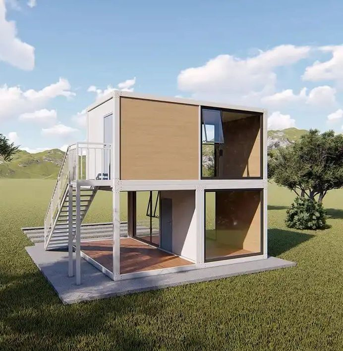 Luxury Mobile Tiny Prefab Home Portable House for Hotel Prefabricated Container House Outdoor Room with Good View