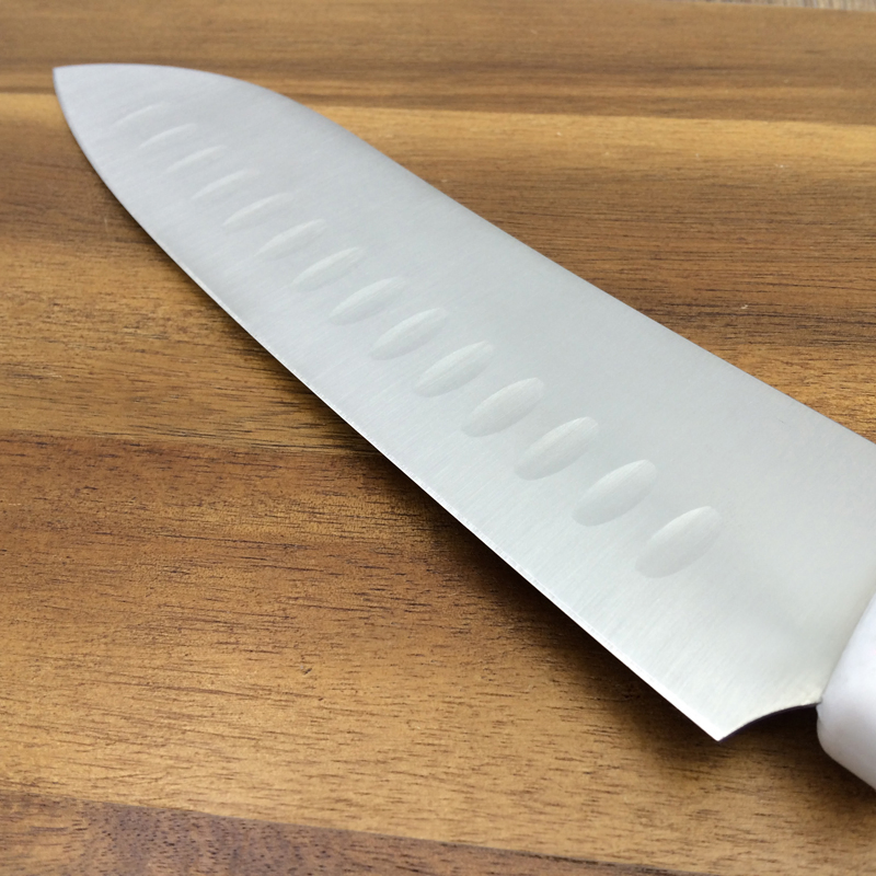 Custom Handle Blades Logo Stainless Steel Kitchen Knife