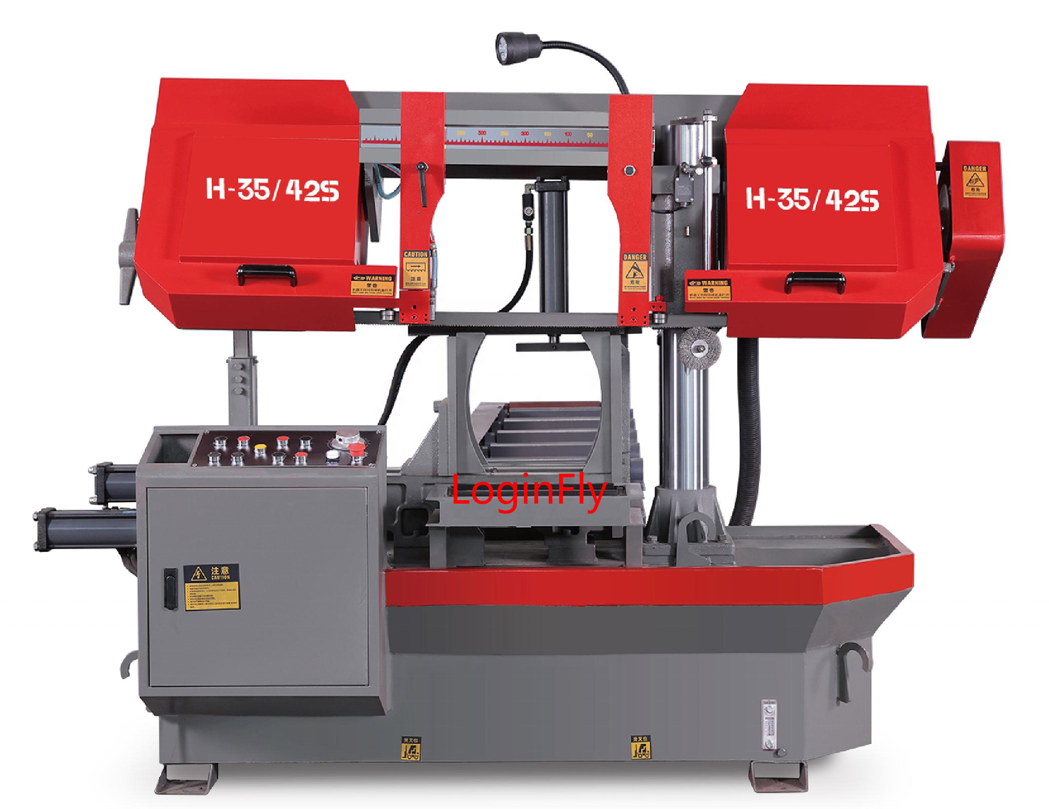 Ленточная пила по металлу горизонтальная автоматическая