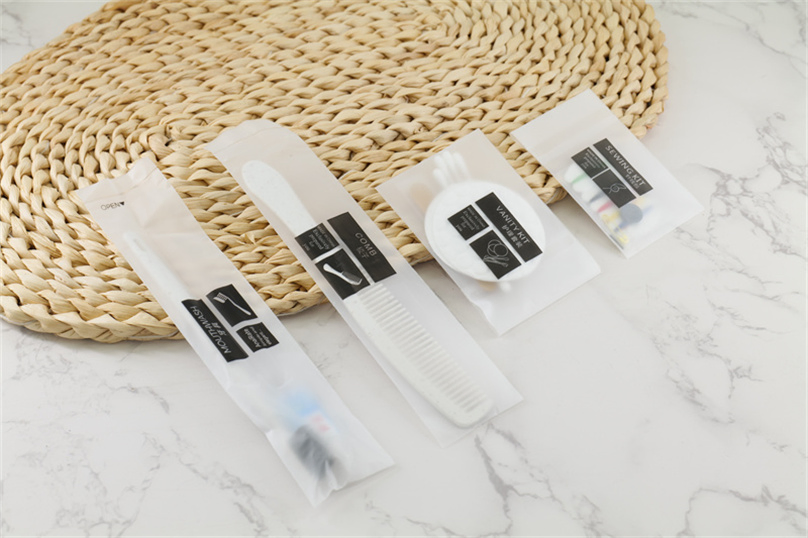 Biodegradable Hotel Amenities Set Shampoo Conditioner Body Wash Kit for Luxury Hotel