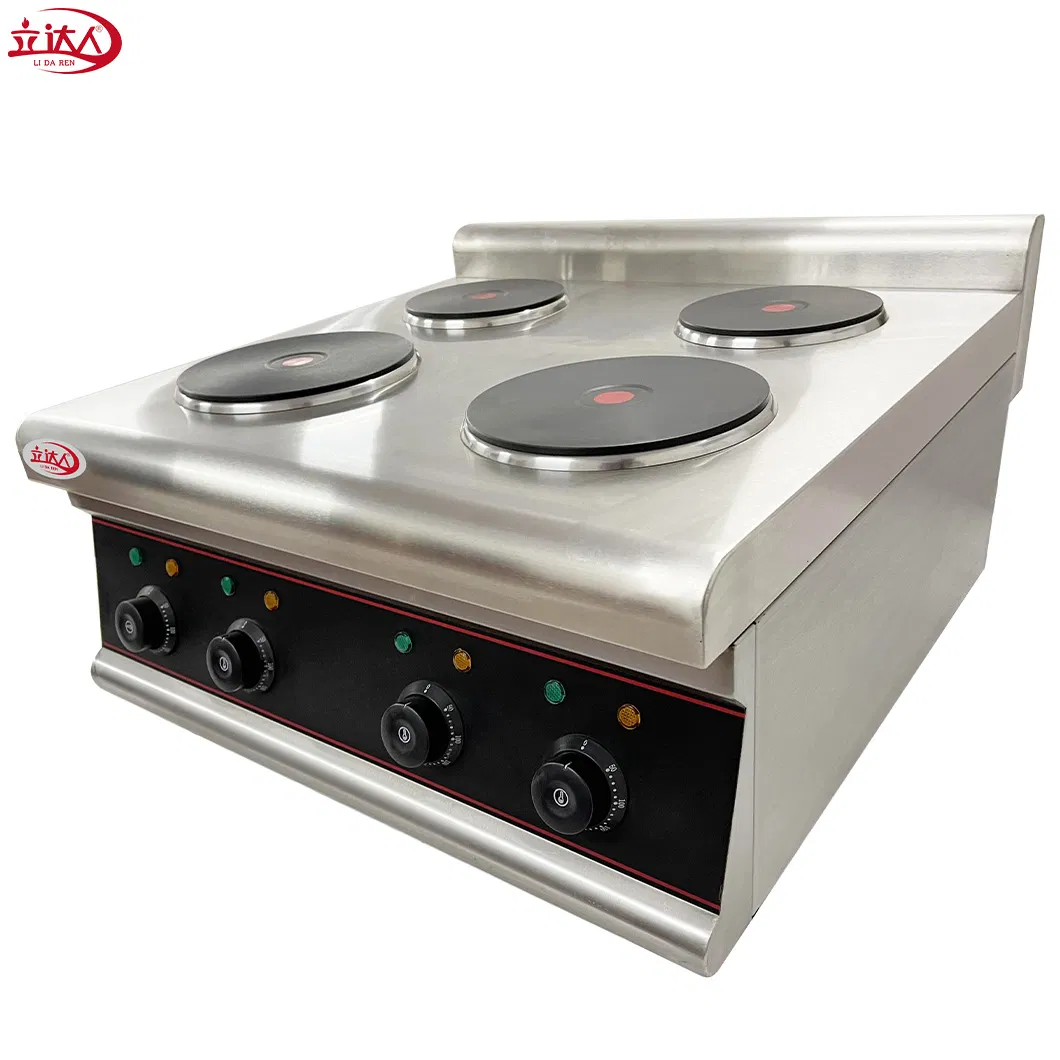 Ld-4zs Electric 4 Burner - Induction Stir Fry Wok Stove