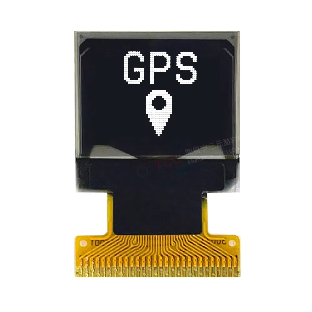 OLED-дисплей 0.66 дюйма 64x48 белый, SSD1306