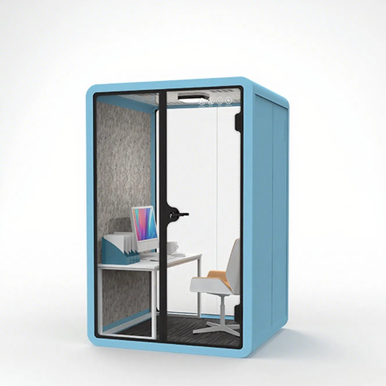 Customized Soundproof Office Used Phone Pod 2 Persons Soundproof Booth
