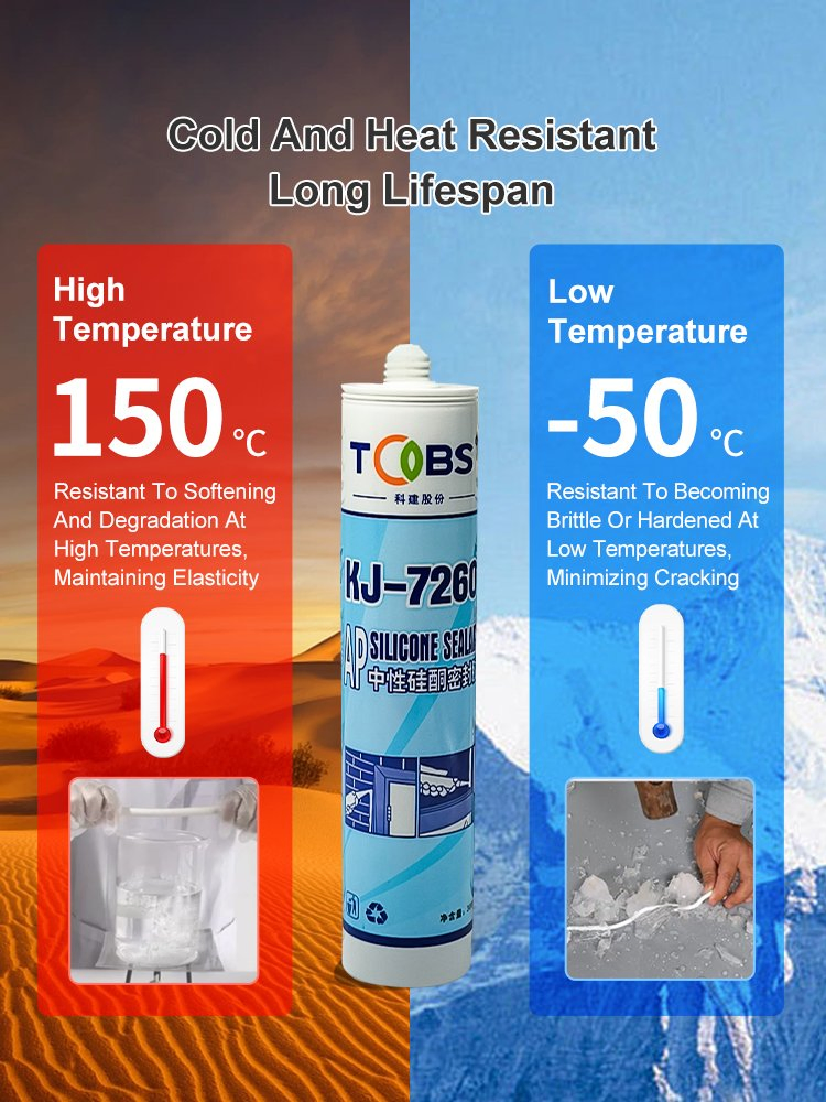 Durable Silicone Sealant for Insulation and Waterproofing Projects