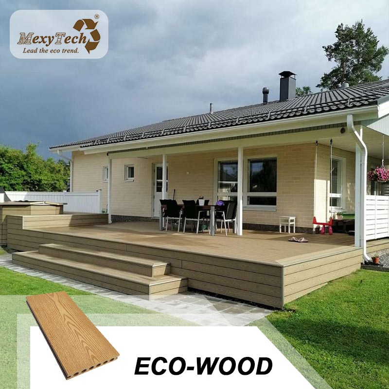 2015 New Design, Suitable for Balcony, WPC Outdoor Decking.