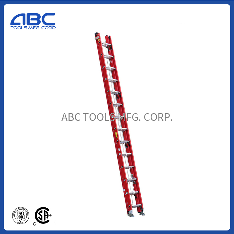Fiber Glass Extension Ladder Escalera Telecopica De Fibra