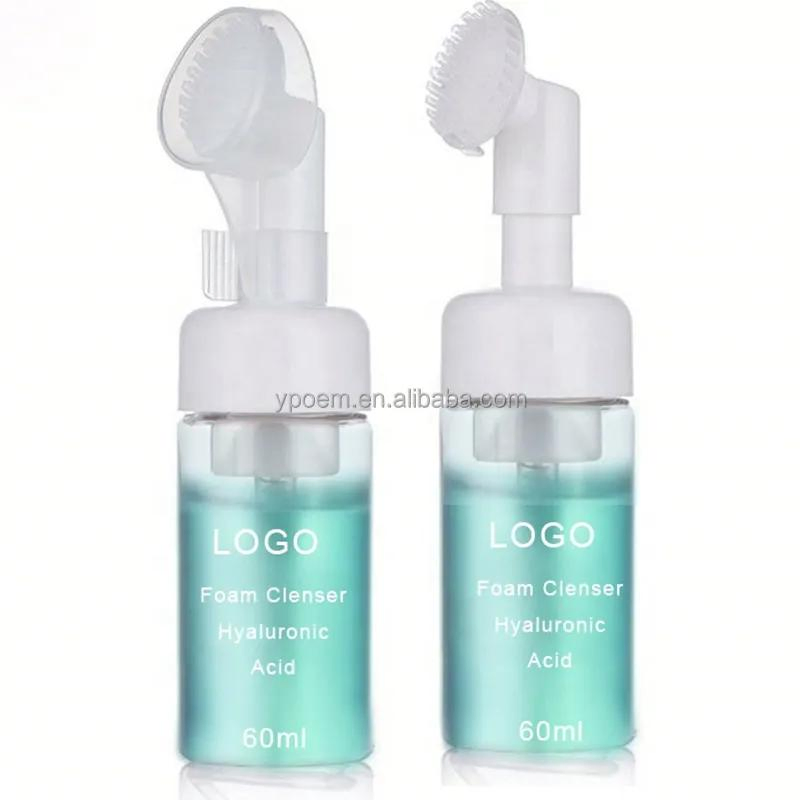 Top Grade Natural Cleansing Mousse Facial Cleanser Gentle Rose Foam Facial Wash