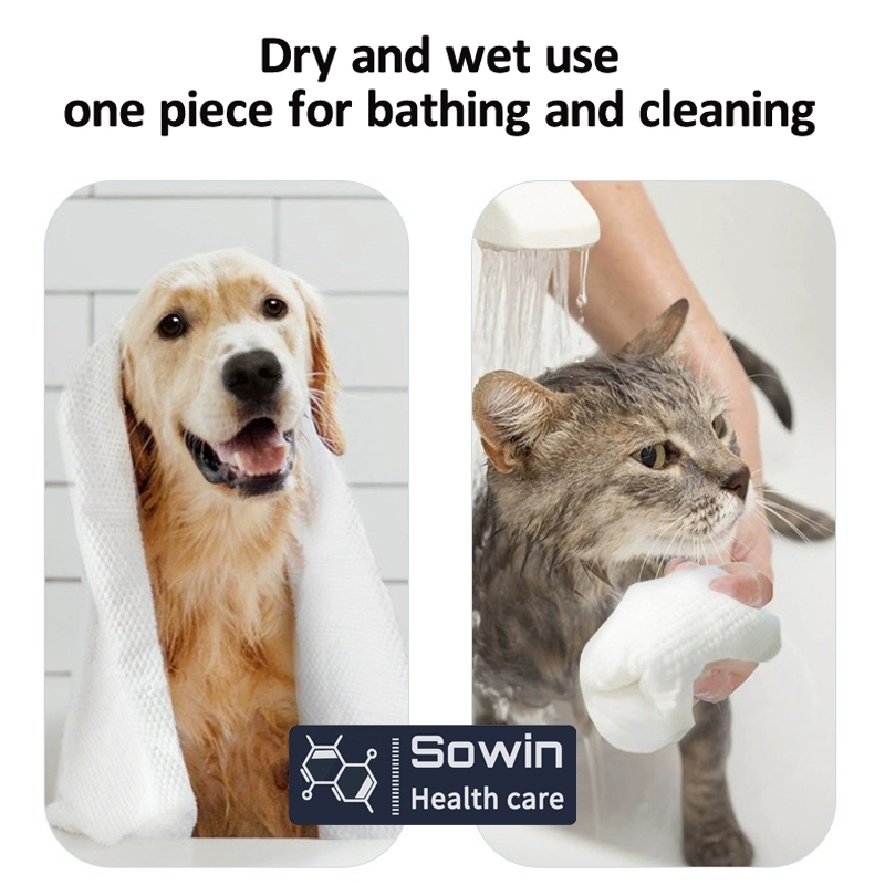 Large Thick Dog and Cat Specifie Absorbent Disposable Pet Towels