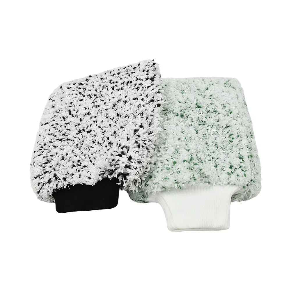 Premium 100% Microfiber Auto Detailing Car Cleaning Wash Mitt Car Washing Gloves